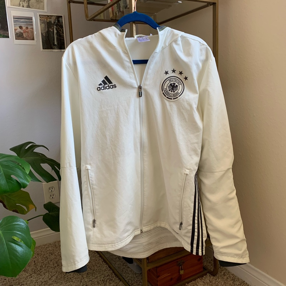White Adidas Jacket